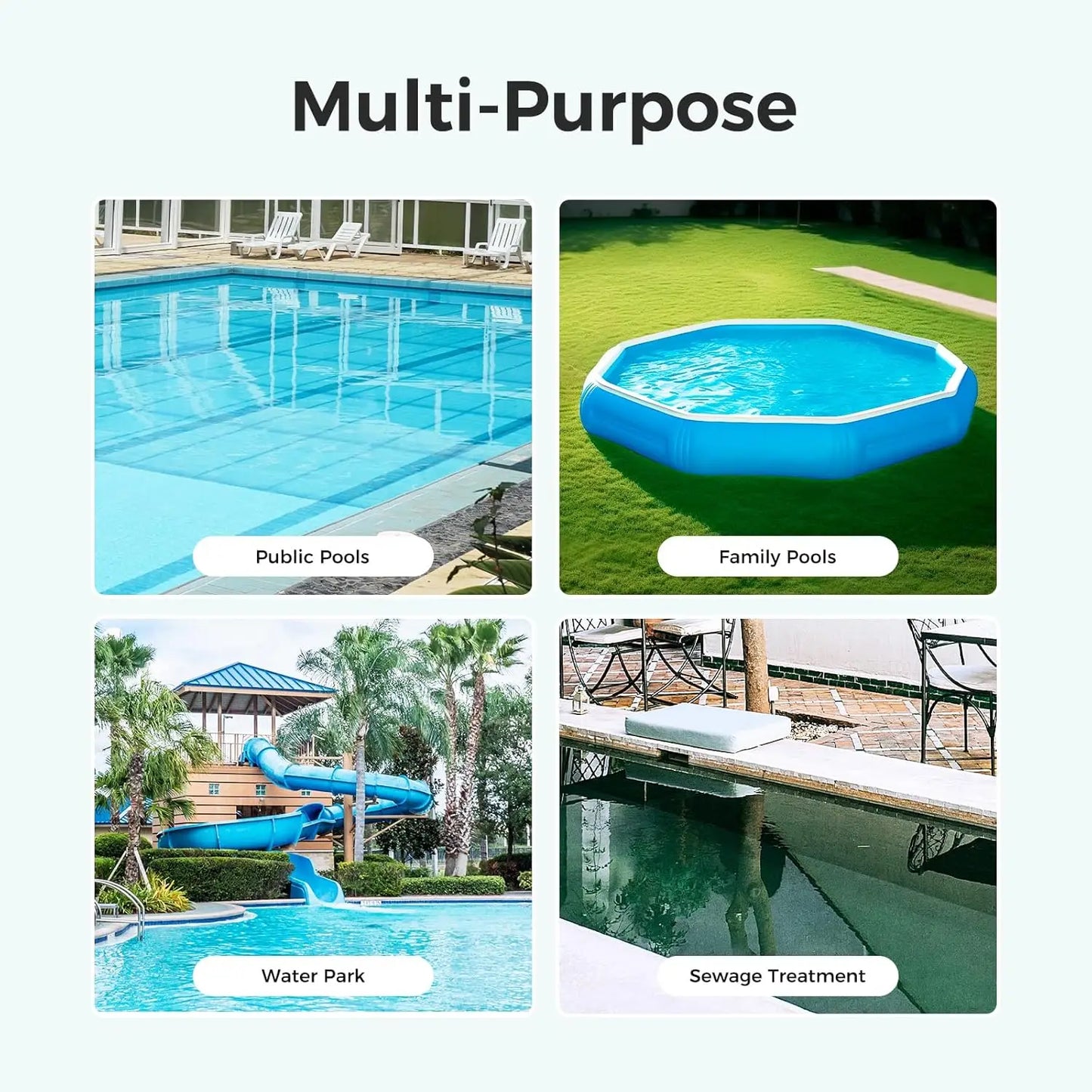 Floating Swimming Pool Chlorine Dispenser (Eight-Claw Fish), Suitable for 1 and 3 inch tablets, suitable for large and small swimming pools & spas