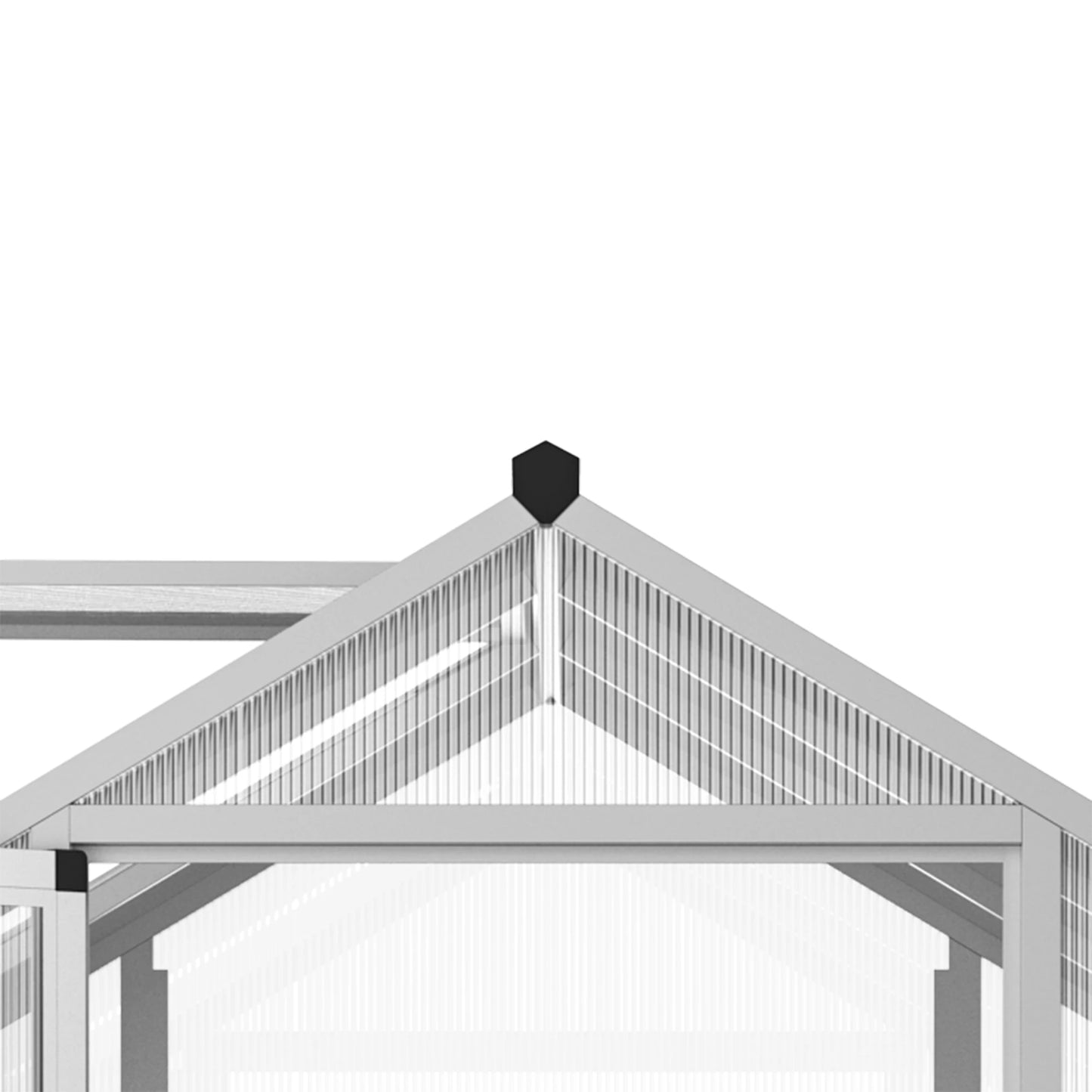 10' L X 6' W Stable Outdoor Walk-In Cold Frame Garden Greenhouse