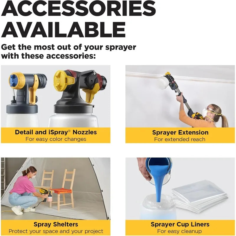 Wagner Spraytech 0417005 HVLP Control Spray Stain Sprayer, Ideal for Staining and Sealing Decks, Fences, and Lattice