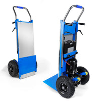 Load image into Gallery viewer, Electric Stair Climbing Dolly, 1200W Powered Stair Climbing Hand Trucks, 880lbs Capacity Folding Electric Dolly for Stairs