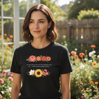 Load image into Gallery viewer, If I Had A Flower T-Shirt – Premium Soft Cotton DTG Ready Apparel