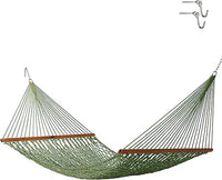Load image into Gallery viewer, Deluxe Antique Brown DURACORD Rope Hammock with Extension Chains &amp; Tree Hooks, Accommodates 2 People