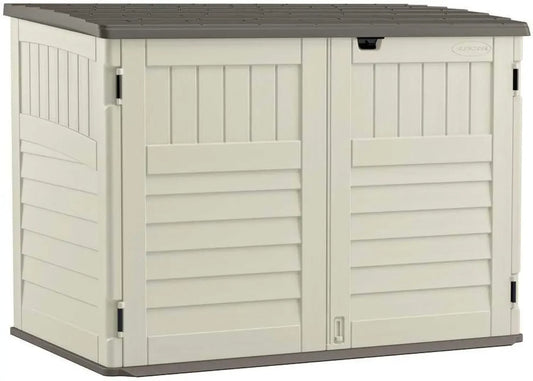 Horizontal Stow-Away Storage Shed