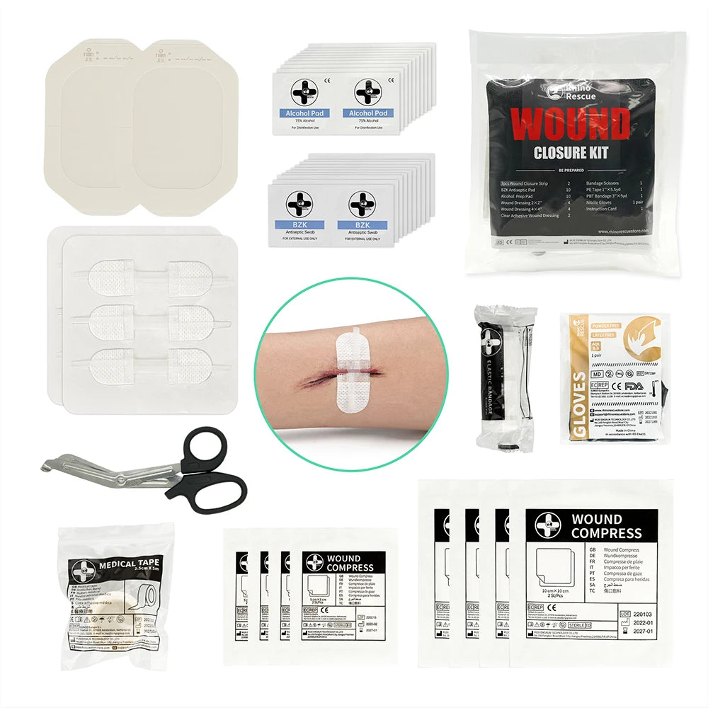 Comprehensive Medical Kit For Wound Dresssing