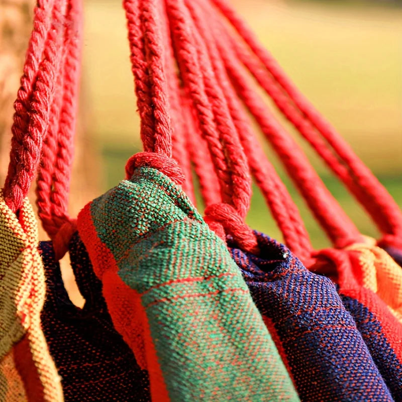 Outdoor Multi-Functional Hammock - Colorful Anti-Flip Design