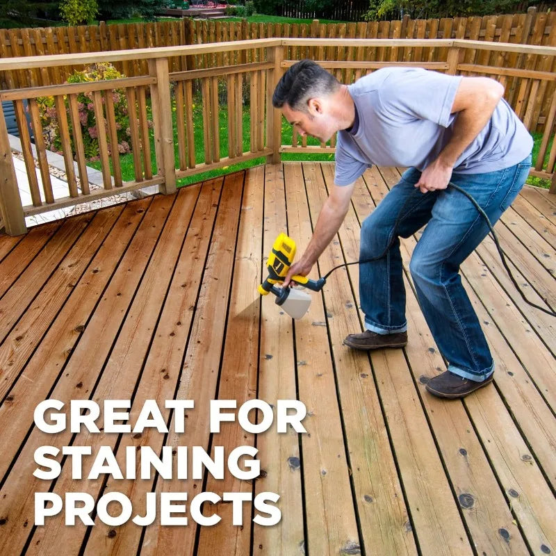 Control Spray 250 HVLP Stain Sprayer for Staining and Sealing Indoor/Outdoor Home Projects