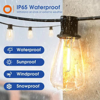 Load image into Gallery viewer, 150FT LED Waterproof String Lights