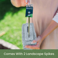 Load image into Gallery viewer, Faux Stone Blocks for Lawn Edging, Flower Beds &amp; Yard Edging – 4 Pack