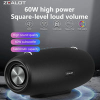 Load image into Gallery viewer, Wireless Speaker With Shoulder Strap, Waterproof, Portable Speaker with Loud Stereo and Booming Bass, 40H Playtime