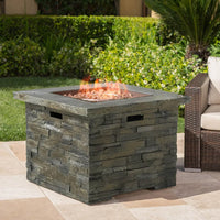 Load image into Gallery viewer, 35" SQUARE MGO FIRE PIT - 40000 BTU
