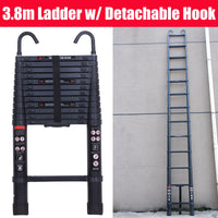 Load image into Gallery viewer, Telescopic Heavy Duty Extendable Multi-Purpose Folding Aluminium Ladder