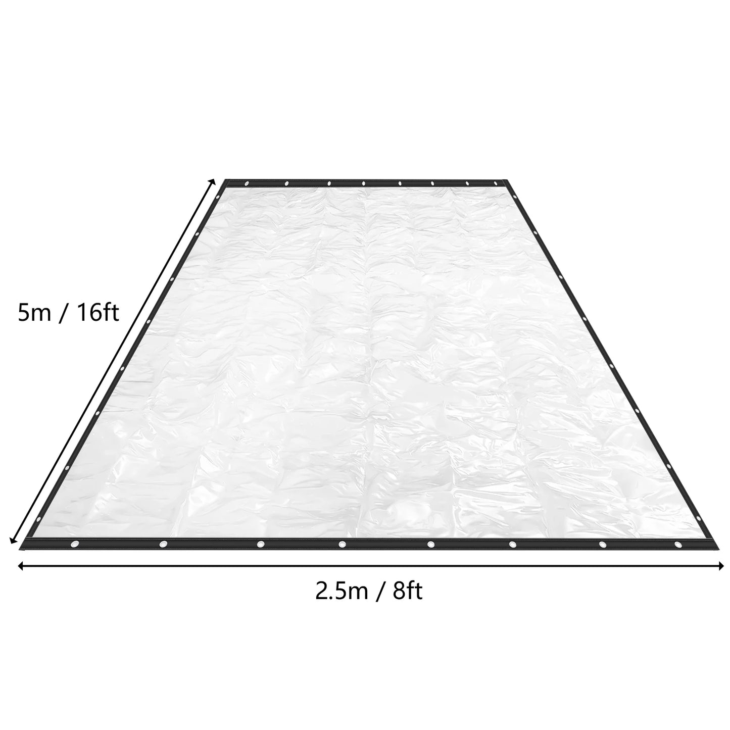 Rainproof Tarp Clear Curtain