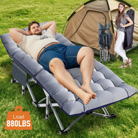 Load image into Gallery viewer, XL 75" * 28" Folding Bed Cot with 3.3 inch 2 Sided Mattress