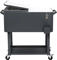 Load image into Gallery viewer, 80 Qt Cooler with Wheels
