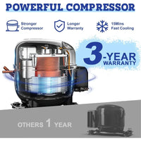 Load image into Gallery viewer, PT45 Electric Portable Refrigerator/Freezer, 45L Dual Zone, 12 Volt