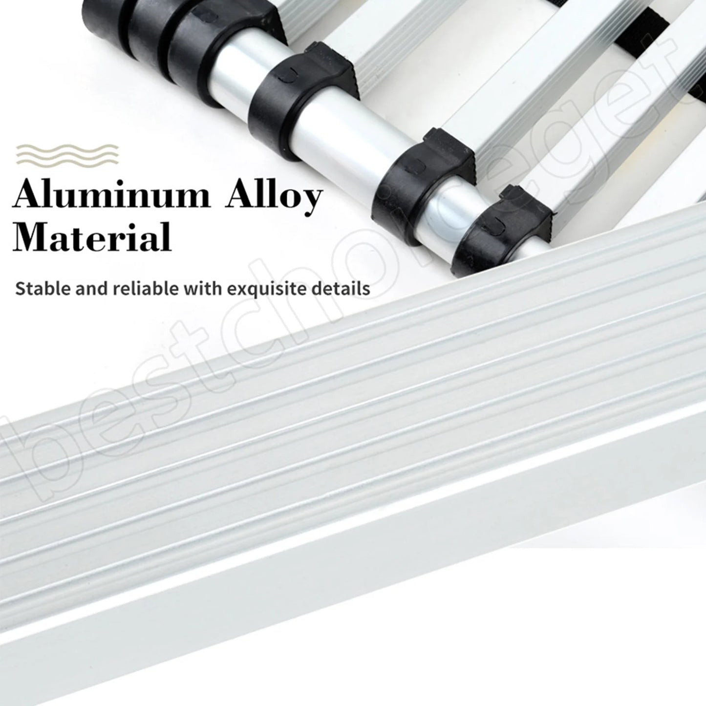 Telescopic Heavy Duty Extendable Multi-Purpose Folding Aluminium Ladder