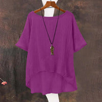 Load image into Gallery viewer, Ladies Summer Cool, Casual, Loose, Linen Top