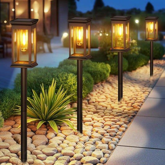 2 Pack and 6 Pack Solar Lights