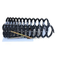 Load image into Gallery viewer, 12-Step Foldable Wall Ladder – 10.17ft Max Height, Aluminum Alloy, Space-Saving, Easy to Install, High Load Capacity (881.85lbs)