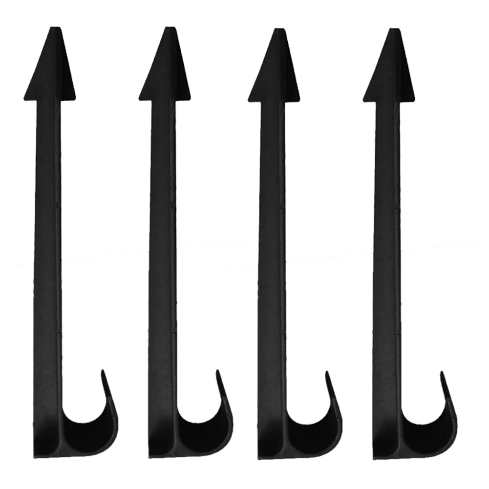 50pcs Hose Anchors Fixed Stakes for PE Tubing Holder Pipe for Lawn Garden Tent