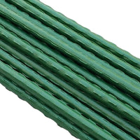 Load image into Gallery viewer, Garden Plant Support Stakes, 45cm, Durable Plastic Coated Steel Stake, Set of 25