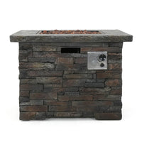 Load image into Gallery viewer, 35" SQUARE MGO FIRE PIT - 40000 BTU