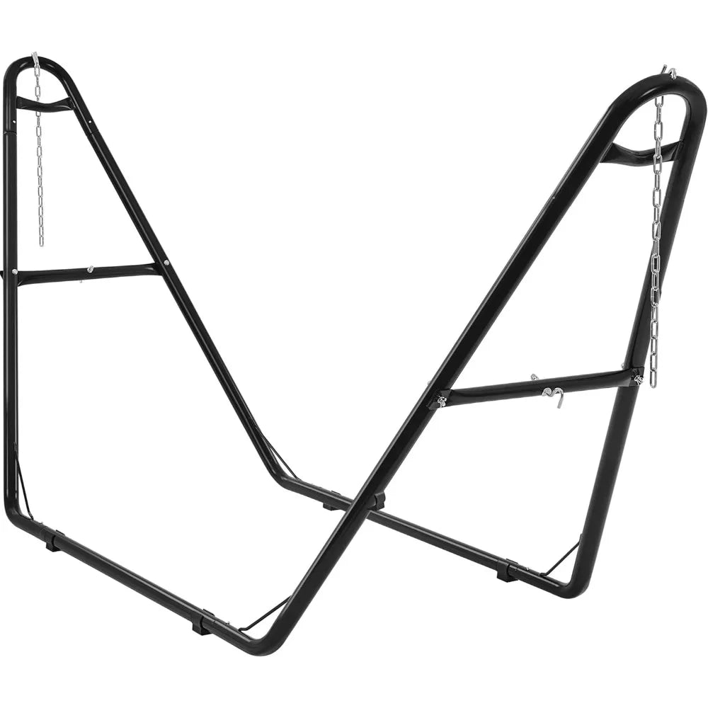 Universal Hammock Stand, Heavy-Duty, Double-Pipe Steel Hammock Stand for 9-14.5 Ft Hammocks, 475 Lb Capacity