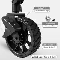 Load image into Gallery viewer, Heavy Duty Folding, Collapsible, Utility Wagon with Table and Side Pocket