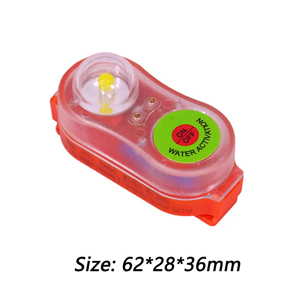 LED Life Jacket Light, Water Activated, Automatic Survivor Locator Light