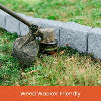 Load image into Gallery viewer, Faux Stone Blocks for Lawn Edging, Flower Beds &amp; Yard Edging – 4 Pack