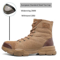 Load image into Gallery viewer, Indestructible Steel Toe Boots for Men