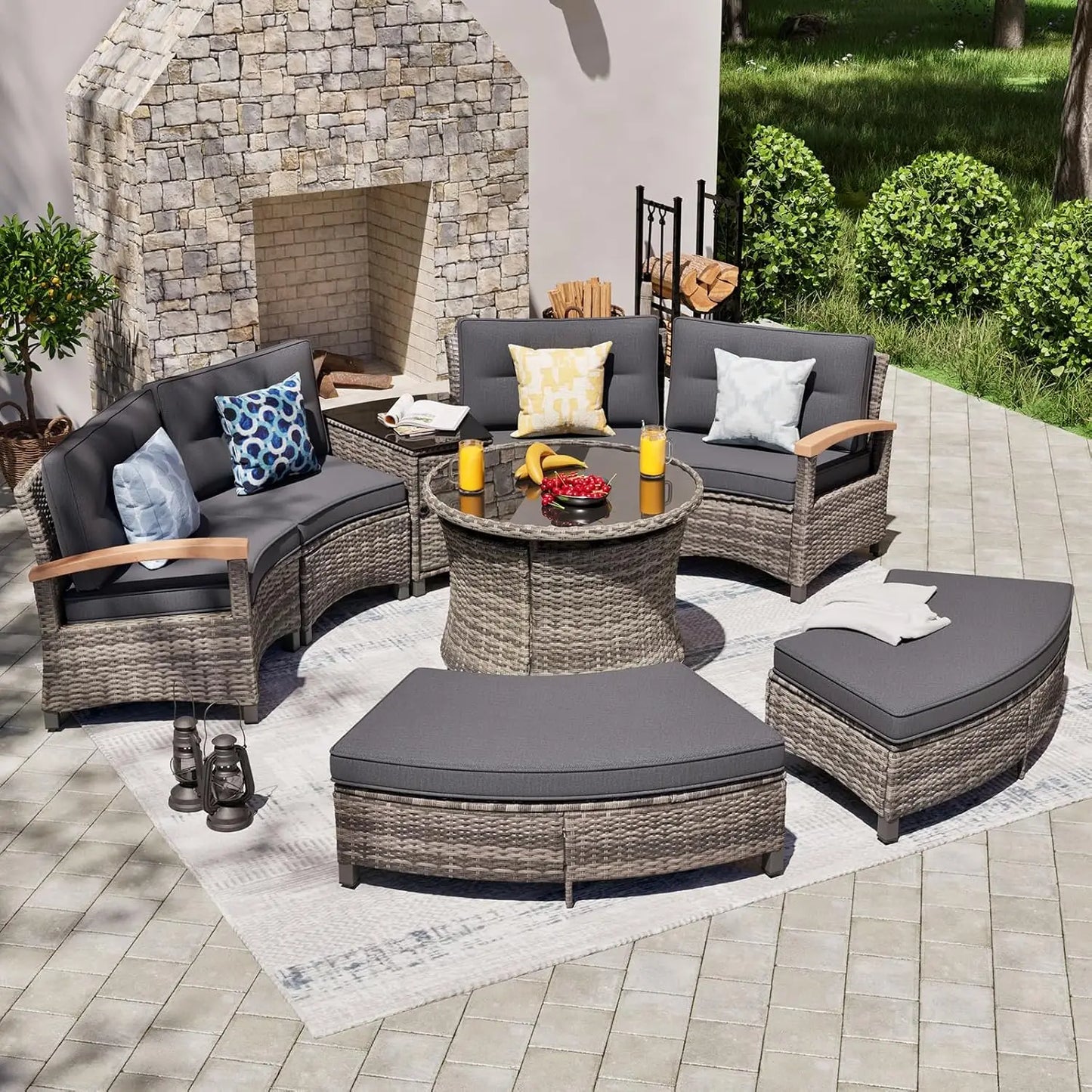 Multi-piece Outdoor Patio Furniture Set