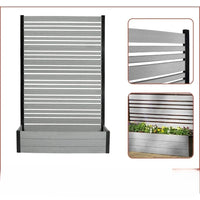 Load image into Gallery viewer, 6ft H x 3.8ft W x1ft L Freestanding Patio Privacy Screen w/Planter Box