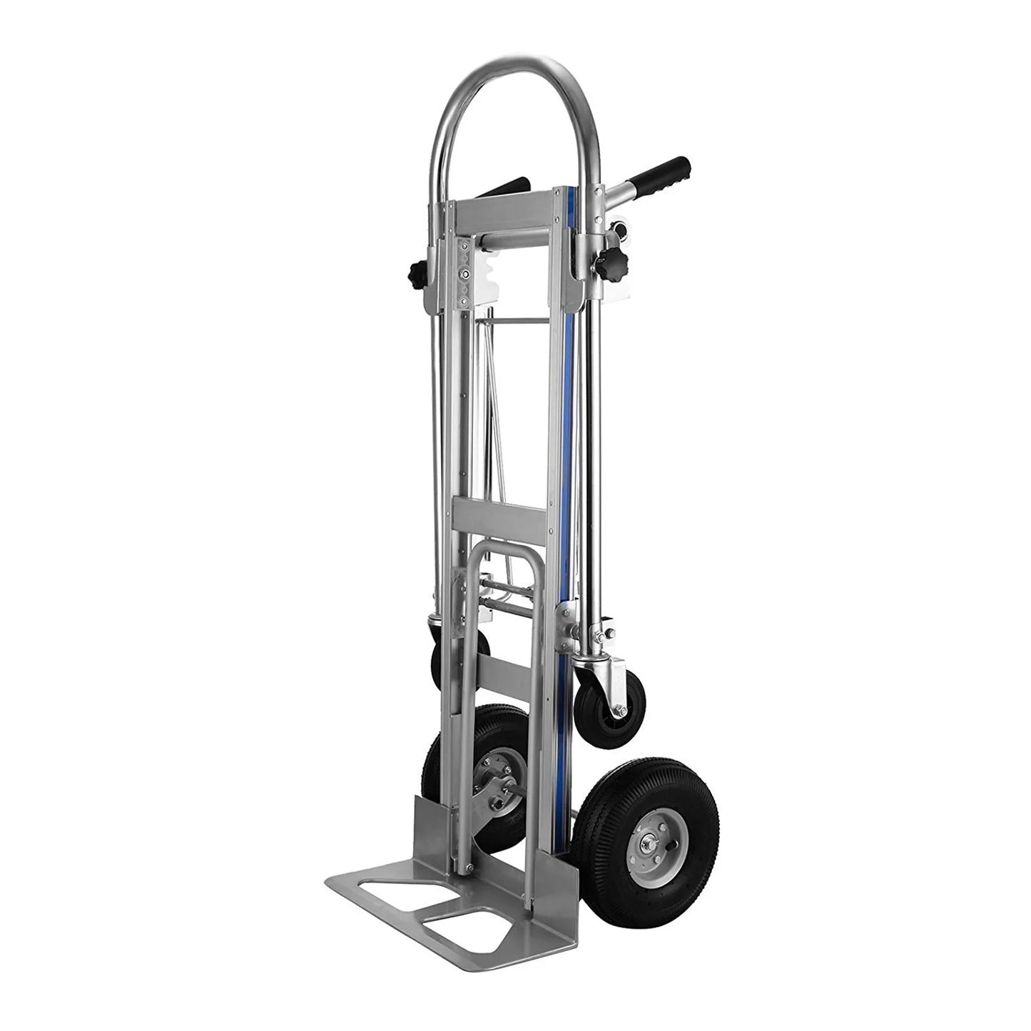 Folding Hand Truck Utility Cart with Wheels, 3 in 1 Stair Climber