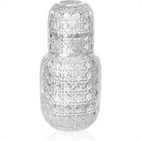 Load image into Gallery viewer, Bedside Carafe and Tumbler set; Pitcher 15.5 oz. and Cup 5.5 oz.