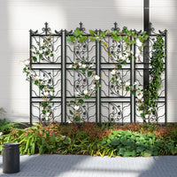 Load image into Gallery viewer, 71 inch Metal Decorative Garden Trellis