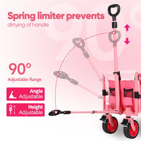 Load image into Gallery viewer, Collapsible Wagon with 52" Extender