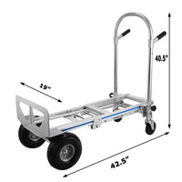 Load image into Gallery viewer, Folding Hand Truck Utility Cart with Wheels, 3 in 1 Stair Climber
