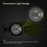 Load image into Gallery viewer, Professional Military Compass, 3000 Gauss, Waterproof with Carry Bag for Navigation, Hiking, Camping, Hunting.