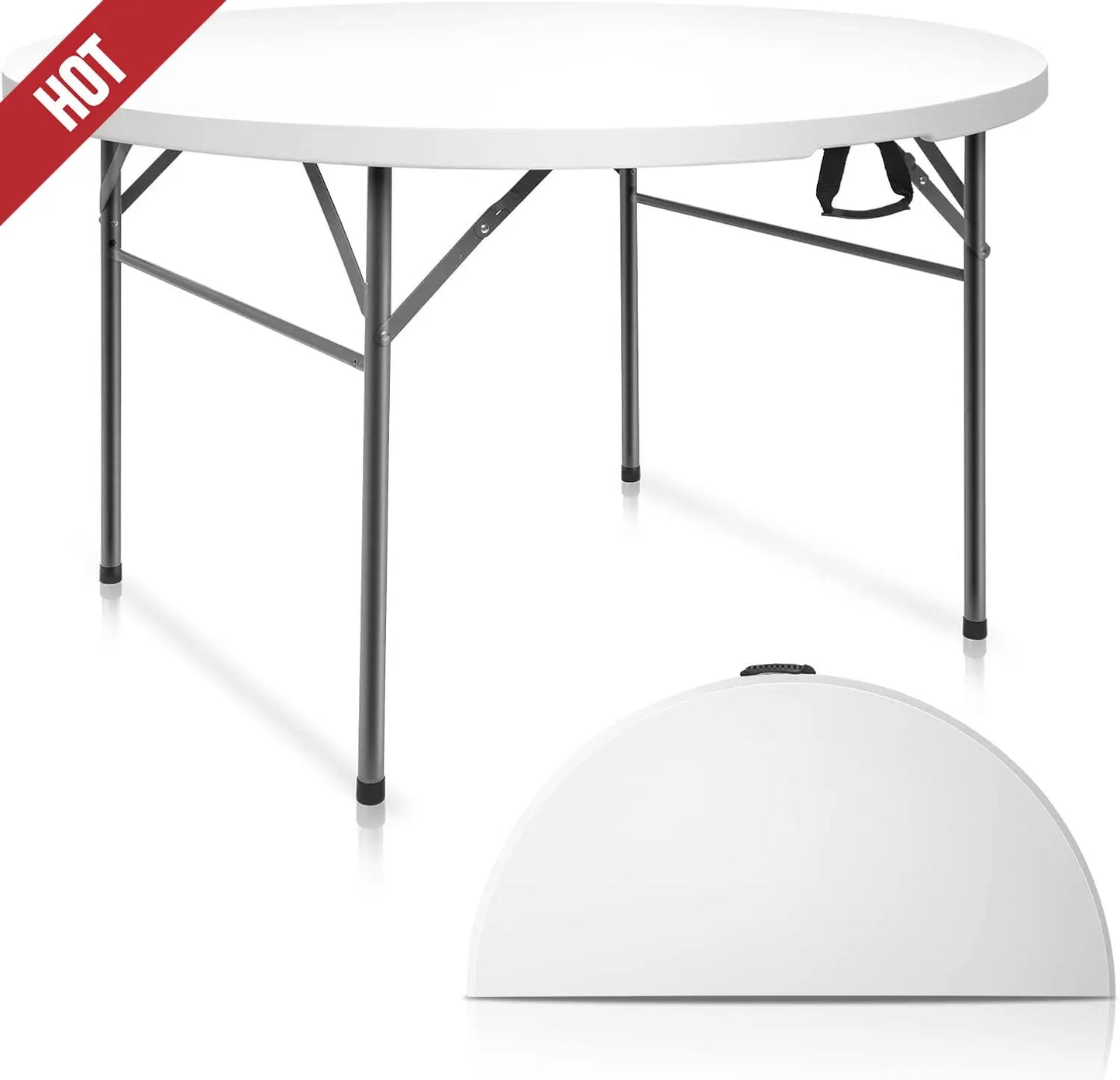48" Round Bi-Folding Commercial Table