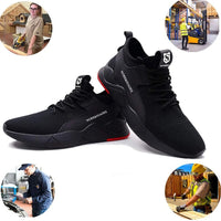 Load image into Gallery viewer, Men's Safety Shoes, Steel Toe Cap, Anti-Smashing, Puncture Proof Construction, Non-Slip, Breathable