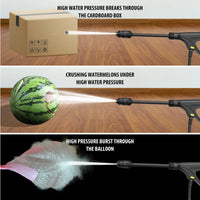 Load image into Gallery viewer, 1800W 1.6GPM Electric High Pressure Washer with 3-in-1 Nozzle, Adjustable Spray Gun for Garden/Driveway/Deck Cleaning and More