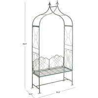 Load image into Gallery viewer, Victorian Antique Wrought Iron Garden Arch Arbor