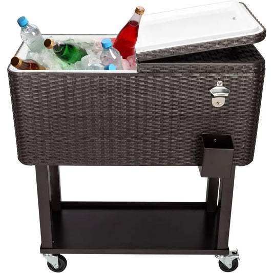 80 Qt Cooler with Wheels
