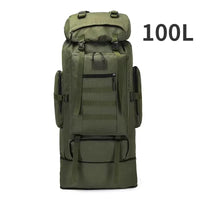 Load image into Gallery viewer, 80L/100L Large Mountaineering Tactical Backpack, Hiking, Camping, Travel
