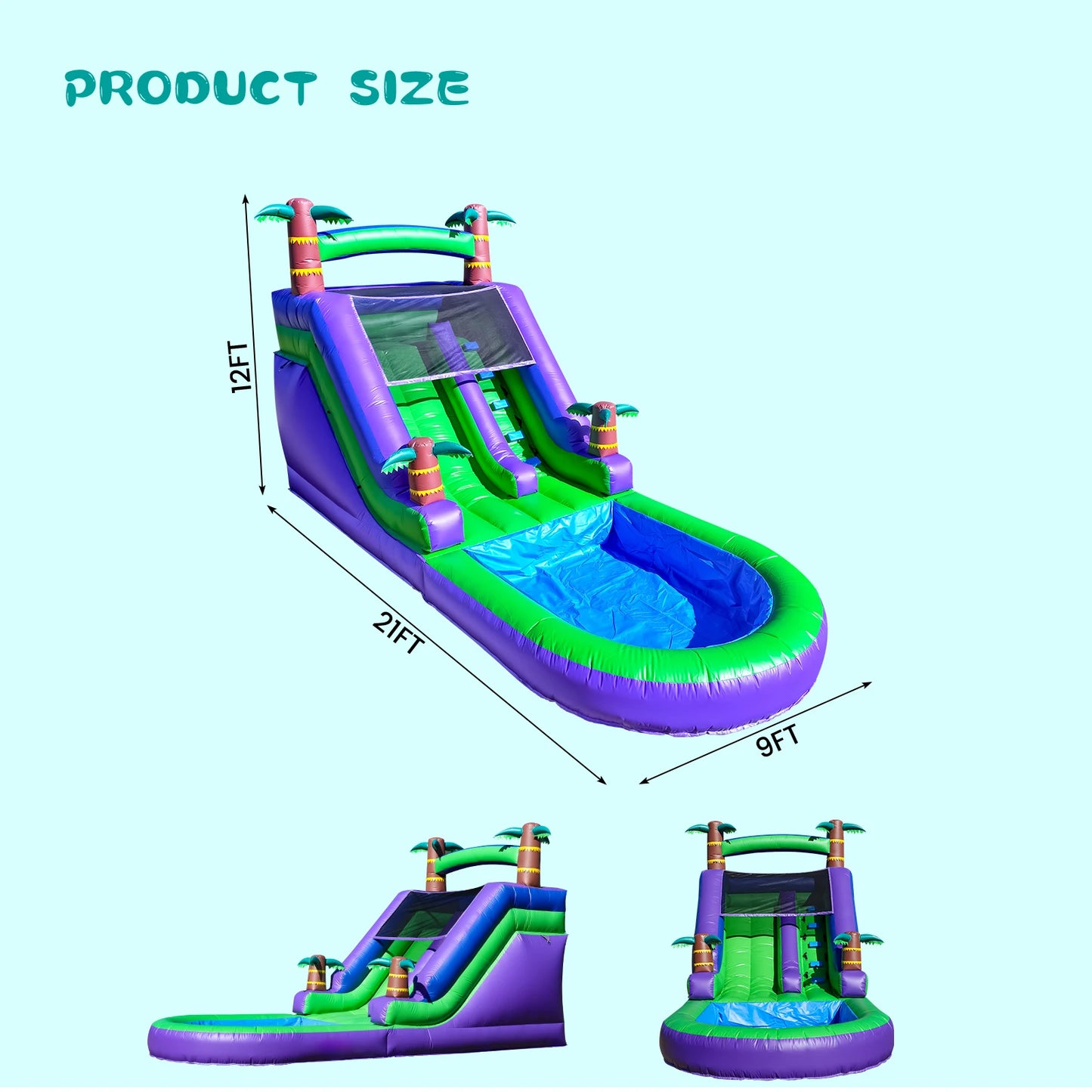 Children's Playground Inflatable Water Slide & Bounce House