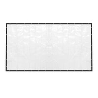 Load image into Gallery viewer, Rainproof Tarp Clear Curtain