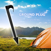 Load image into Gallery viewer, 50pcs Hose Anchors Fixed Stakes for PE Tubing Holder Pipe for Lawn Garden Tent