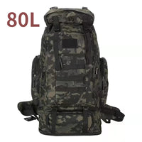 Load image into Gallery viewer, 80L/100L Large Mountaineering Tactical Backpack, Hiking, Camping, Travel