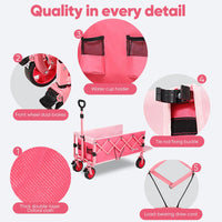 Load image into Gallery viewer, Collapsible Wagon with 52" Extender